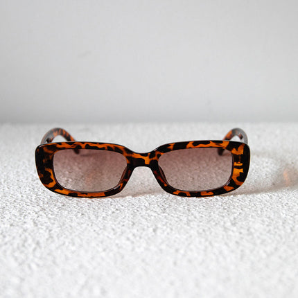 Faux Tortoise Frame Sunglasses | Brown Lenses | Retro 90s Inspired Capri Style