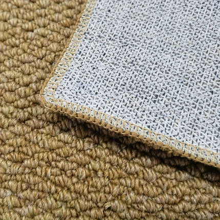 Elegant Natural Look | Durable Jute-Style Doormat with Anti-Slip Base | Dirt-Repellent | Machine Washable | NobleWeave Entrance Rug | 50% Polypropylene