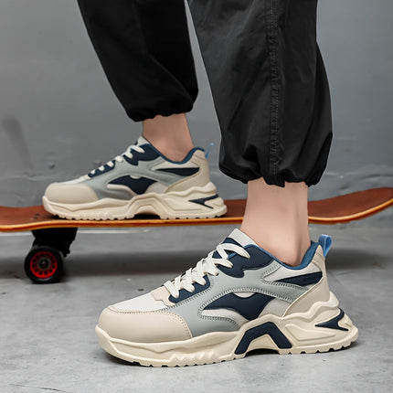 Men's Streetwear Sneaker | Breathable Mesh & Non-Slip Sole | Retro Style for Sports & Casual Outfits | Comfortable All-Day Wear