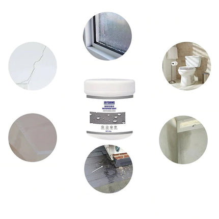 Waterproof Sealant Paste | Transparent Non-Yellowing Coating | Ultra-High Adhesive for Cracks and Surfaces | Long-Lasting Protection for Tiles, Brick, Concrete, Wood, Metal | Easy Application