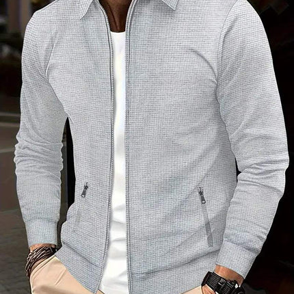 Heren overshirt met Rits - Visconte