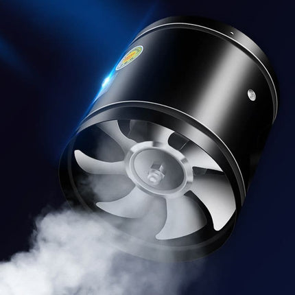 Powerful Silent Ventilation Fan | Copper Motor | Thickened Blades | Reduces Odors & Smoke | Corrosion Resistant | Suitable for Kitchen, Office & More | Multiple Sizes | Black & White Options