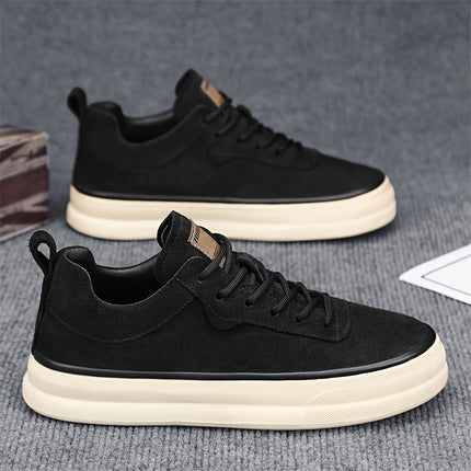 Suede Lo Casual Footwear | Men's Breathable Non-Slip Sneakers | All-Day Comfort | Minimalist Style