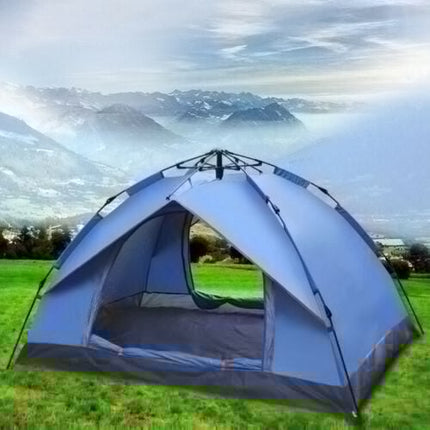 3 Seconds Instant Pop Up Tent | Fast Setup | Waterproof | 3-4 Person Capacity | Portable | Advanced Pre-Assembly Design | Weather Resistant | Lightweight 2.5kg | Dimensions: 200x200x135cm | For Camping & Hiking