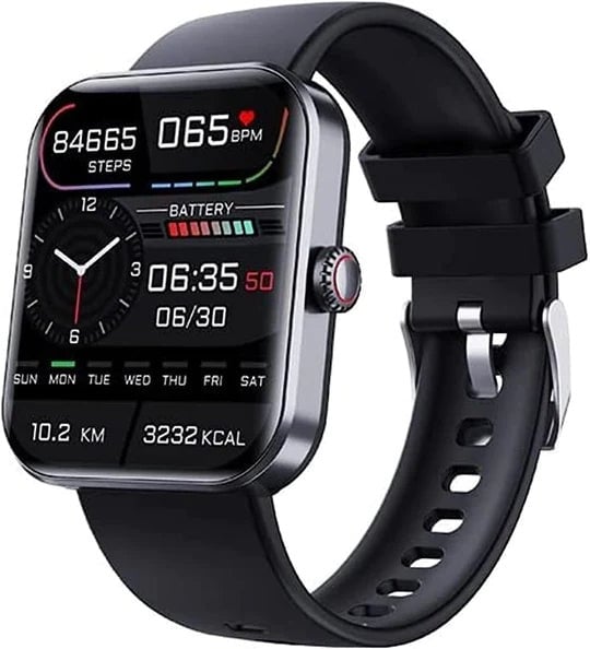 Non-Invasive Glucose Monitoring Smartwatch | Health Tracker | 1.91" Touchscreen | Heart Rate & Sleep Tracking | GPS Functionality | Waterproof | 7-Day Battery | Smart Notifications | By Noustia