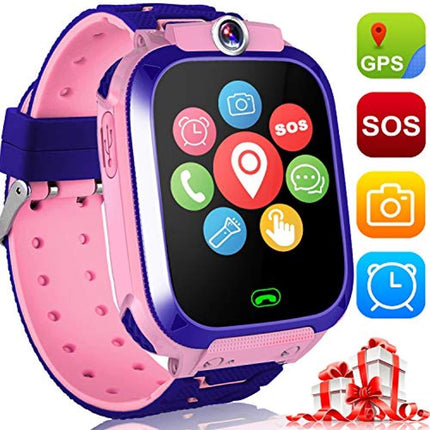 Kids GPS Smartwatch | Camera & Call Function | SOS Button for Safety | Bright Colors | Child-Friendly Design