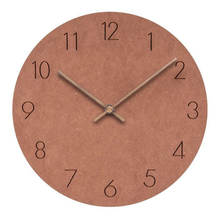 Modern Minimalist Wall Clock | Sleek Silent Timepiece for Home | Stylish Scandinavian Design