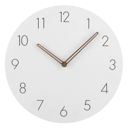 Modern Minimalist Wall Clock | Sleek Silent Timepiece for Home | Stylish Scandinavian Design
