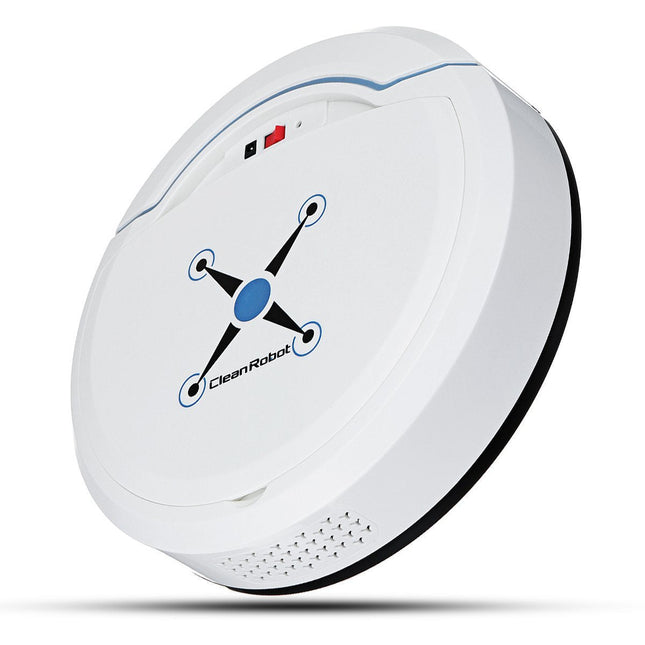 Smart Robotic Vacuum Cleaner | Automatic Pet Hair and Dust Removal | 360° Steering | Compact Size | Low Noise | Carpet and Hard Floor Navigation | Rechargeable with 1.5 Hour Run Time