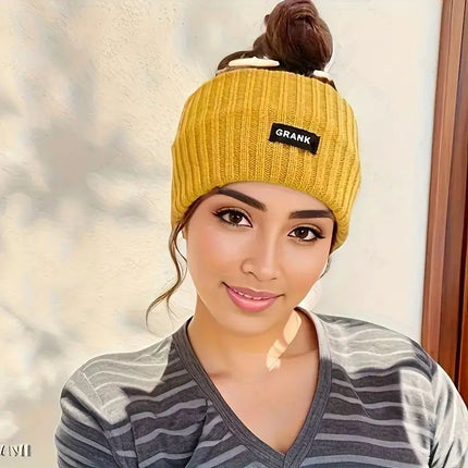 Women's Knitted Winter Headband | Chunky Cable Knit with Bow Knot | 100% Acrylic Wool | Cozy Turban-Style Ear Warmer | Artisan Handcrafted with Buttons | Boho Chic for Cold Weather Activities | Multiple Colors Available