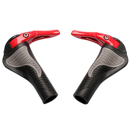 Ergonomic Bicycle Grips | Hand & Wrist Comfort | 180° Rotatable Handlebar Ends | Easy Installation | Universal Fit 22.2 mm Diameter | Unisex | Aluminum Alloy | Multiple Colors | 350g
