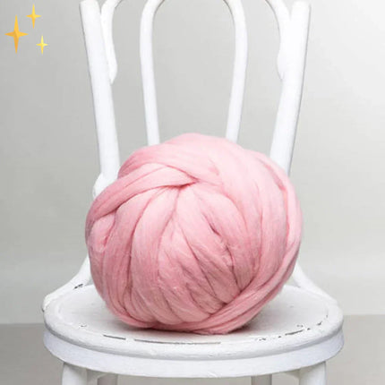 LuxeWool | DIY Chunky XL 1000g Wool Yarn | Soft Texture for Cozy Blankets & Cushions | Perfect for Knitting Projects | Add Warmth & Style to Home Decor