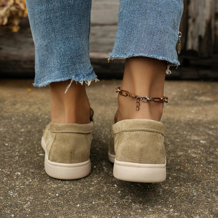 AURORA | Women's Suede Slip-On Loafers | All-Day Comfort | Versatile Style | Breathable Fit