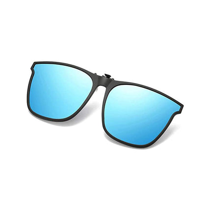 Polarized Clip-On Sunglasses | UV400 Lens | Lightweight Magnesium Alloy | Reduces Eye Strain | Flip-Up Design | Multilayer Coatings | Scratch-Resistant | Compact and Easy to Attach | Various Colors