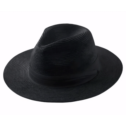 Handcrafted Toquilla Straw Sun Hat | Armoire Melbourne | Men's Wide Brim | Lightweight & Breathable | Classic Design with Modern Twist | Artisanal Quality | Summer Essential | Ecuadorian Craftsmanship