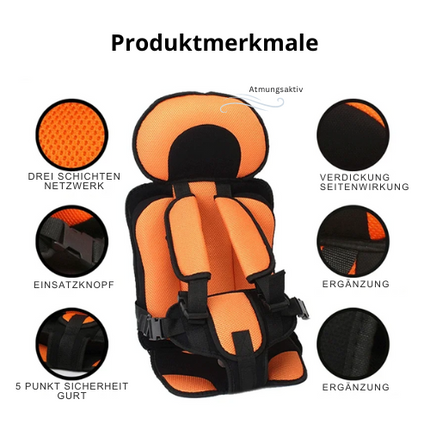 Child Car Seat | Safe & Comfortable Travel Solution | Baby & Toddler Transport | Space-Saving Design | Easy Installation | Highest Safety Standards