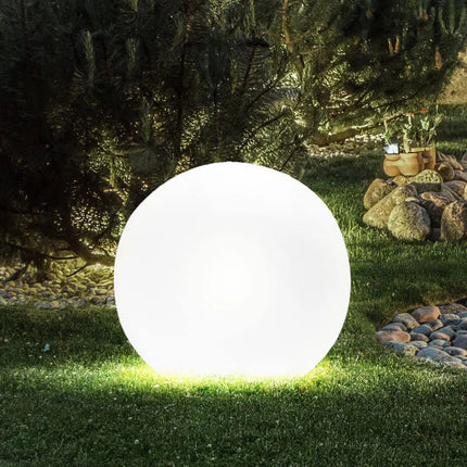 GlowSphere | Spherical Outdoor Accent Lighting | Weatherproof LED Garden Light with Remote | 16 Color Options | Ideal for Patios, Lawns, Verandas | Long-lasting Battery | Indoor/Outdoor Use