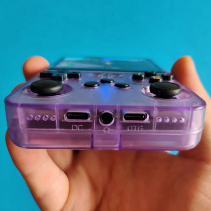 Retro Gaming Console | 20,000 Classic Games | 128GB Storage | Dual Joysticks | 3.5" HD IPS Display | RK3326 Quadcore CPU | 10+ Hour Battery | Built-in Speaker & 3.5mm Audio Port | Nostalgic Entertainment