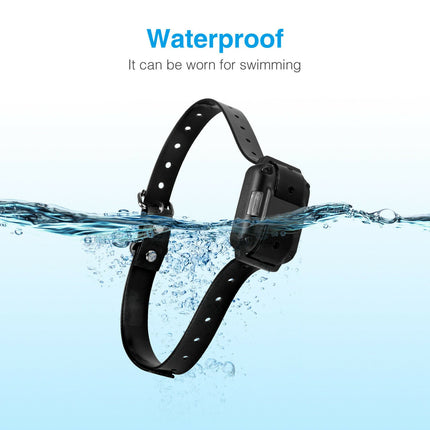 Waterproof Dog Training Collar | Remote Control | Adjustable Levels | 3 Training Modes | 800m Range | Noustia | Anti-Bark | Rechargeable | Suitable for All Dogs | Shock Vibration Sound