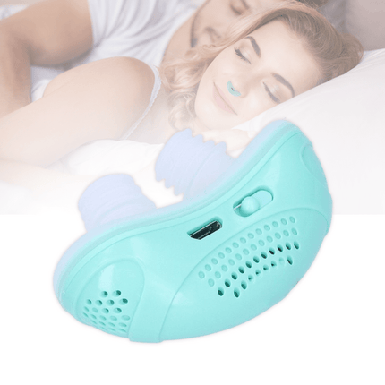 Micro CPAP Device | Anti Snoring Aid | Portable & Convenient | Recyclable Materials | Compact & Lightweight | Whisper-Quiet Therapy | Fits Comfortably | Travel Sleep Solution | Noustia