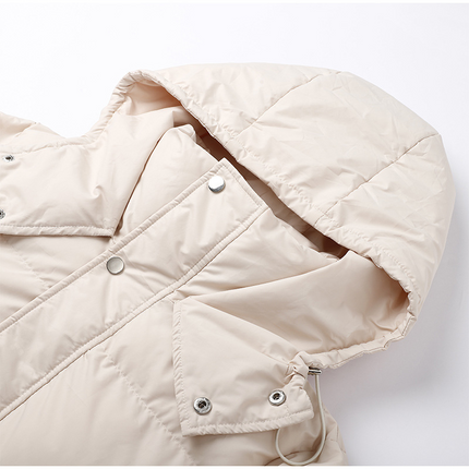Padded Long Down Jacket for Women | Elise | Warmth & Style | Weather-Resistant | Modern Fit | Sizes S-4XL | Multiple Colors