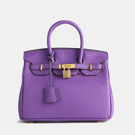 ELEANOR | Premium Faux Leather Handbag | Elegant Statement Piece | Versatile For Work, Events & Travel | Spacious Interior | Chic Makeup Organizer | Timeless Style | 23.5x30x15cm