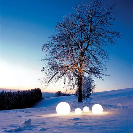 GlowSphere | Spherical Outdoor Accent Lighting | Weatherproof LED Garden Light with Remote | 16 Color Options | Ideal for Patios, Lawns, Verandas | Long-lasting Battery | Indoor/Outdoor Use