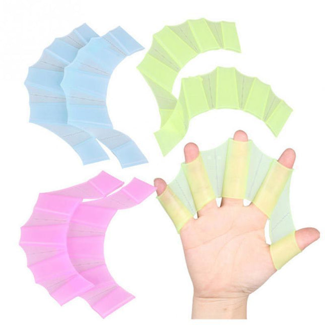 Hydrahand | High-Speed Swimming Hand Fins | Boost Strength & Efficiency | Ideal for Dive, Snorkeling, Surfing | Webbed Design for Aquatic Speed | Silicone Construction | S, M, L Sizes Available