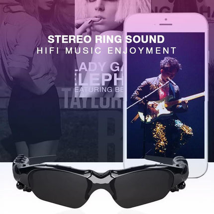 Bluetooth Sunglasses | Hi-Fi Headset | Polarized UV Protection | Wireless 10m | Compatible with iOS & Android Devices | Hands-Free Calling & Music | Lightweight | Long Battery Life