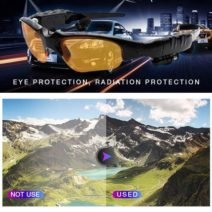 Bluetooth Sunglasses | Hi-Fi Headset | Polarized UV Protection | Wireless 10m | Compatible with iOS & Android Devices | Hands-Free Calling & Music | Lightweight | Long Battery Life
