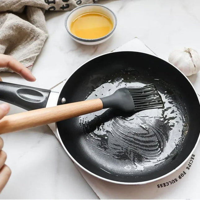 Versatile Silicone Non-Stick Kitchen Utensil Set | 12pc Collection | Heat-Resistant BPA-Free Silicone Tools | Includes Turner, Ladle, Tongs, Spatula & More | Safe for All Cookware | Dishwasher Safe