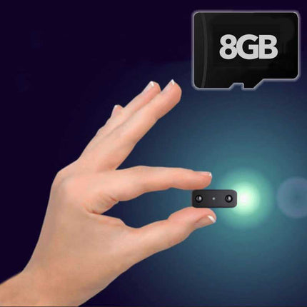 Micro HD Video Camera | Motion Detection | Night Vision | Audio | Sleek Design | Easy Operation | Loop Recording | Day & Night Capture | Portable Surveillance | Home & Office Security Monitoring