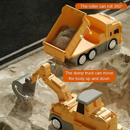 Magnetic Snap-Together Transform Car Toy | Educational STEM Building Set for Kids 2+ | Innovative Problem-Solving and Imaginative Play | Safe ABS Material | Includes Engineering and Military Series Pieces
