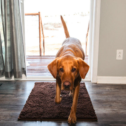 CleanPaw Mat | Absorbent Dog Paw Cleaner | Non-Slip Durable Floor Protection | Easy Machine Wash | Mud & Dirt Free Home