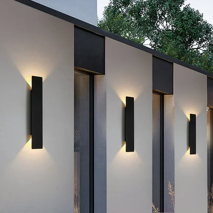 Outdoor Wall Light | StormGlow Weather-Resistant | Waterproof Aluminium Fixture | IP65 Rated | Modern Design for Patio, Garden & Balcony | Easy Install | 2W, 6W, 18W, 24W Options