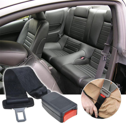 Sturdy Cable Seatbelt Extender | Robust & Comfortable Buckle Connector | Ideal for Limited Mobility, Tall Individuals & Professionals | No Installation Required | 38cm Length