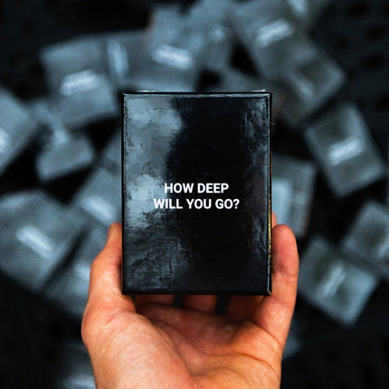 Deep Will You Go? Meaningful Connection Card Game | Encourages Genuine Conversations | Fun For 2-8 Players