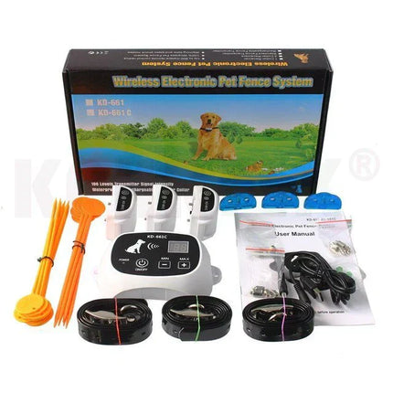 PawGuard | Wireless Pet Boundary System | Dog Training Support | Safe Outdoor Play | Easy Installation