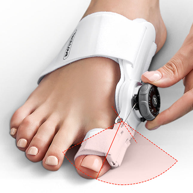 Upgraded 3D Knob Toe Alignment Device | Natural Position Correction | Adjustable Angle for Valgus Repair | High-Quality Material | Multi-Size Compatibility
