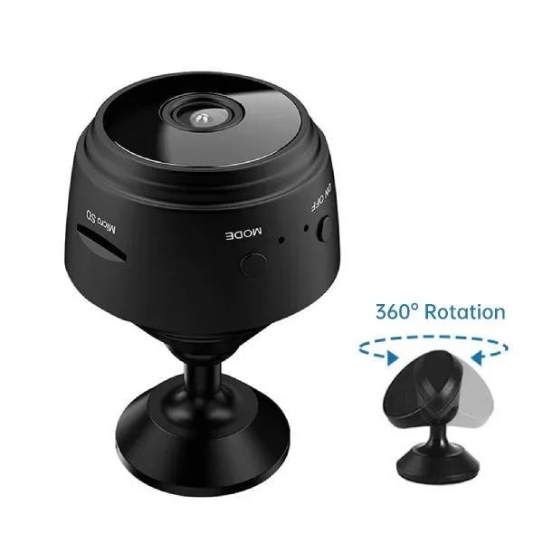 Waterproof Wireless HD Camera with Night Vision | Magnetic Mount | For Motorhome, Truck, Trailer | 720P Resolution | Android/iPhone Connectivity | 360° Rotatable | Motion Detection | Supports up to 128GB SD