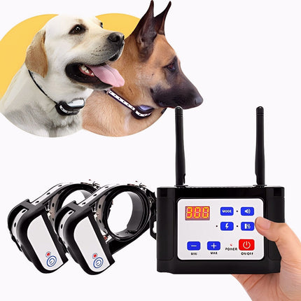 SafeZone Wireless Dog Boundary Collar | Animal-Friendly Training & Correction | Rechargeable & Water Resistant | 500m Range