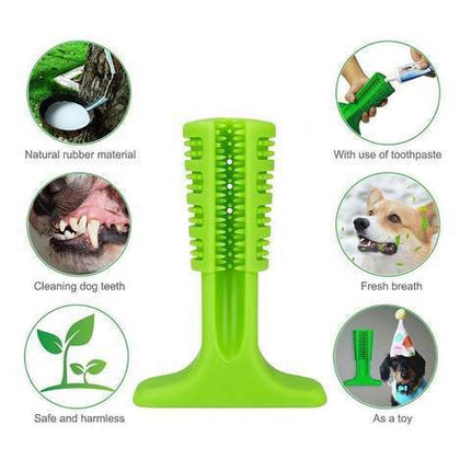 Dog Toothbrush | Effective Oral Hygiene | Self-Cleaning Design | Liquid Silicone | Comfortable Grip | Dental Care Solution for Pets | Available in Multiple Colors and Sizes | Ideal for Dogs of All Sizes
