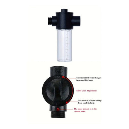 High Pressure Water Gun | Durable & Weatherproof | Adjustable Turbo Nozzle | Suitable for Car Wash, Garden Watering, Patio Cleaning | Metal Connectors | Non-slip Rubber Grip | Easy Installation | Versatile Use