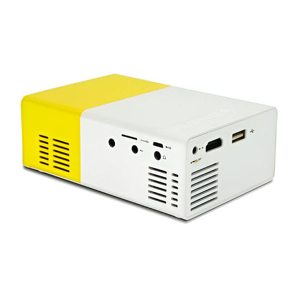 Ultra HD Mini Projector | Portable & Compact Design | 1080P Full HD Support | Projects Up to 170 Inches | Multiple Interfaces: HDMI, USB, Audio | Easy Setup | Ideal for Movies, Video Games, Outdoor Use