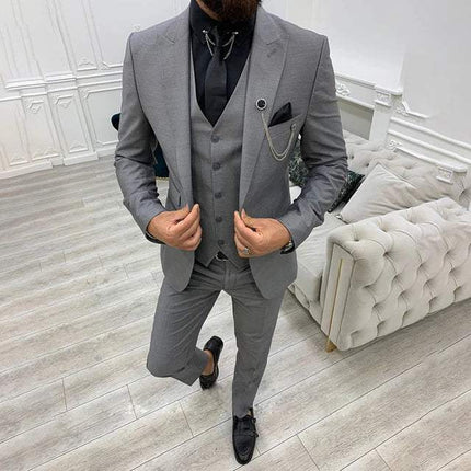 Vinc | Premium Men's Suit | Formal & Casual Versatility | Cotton/Polyester Blend | Multiple Colors | Machine Washable
