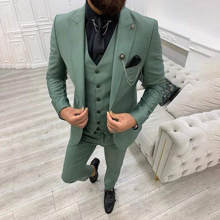 Vinc | Premium Men's Suit | Formal & Casual Versatility | Cotton/Polyester Blend | Multiple Colors | Machine Washable