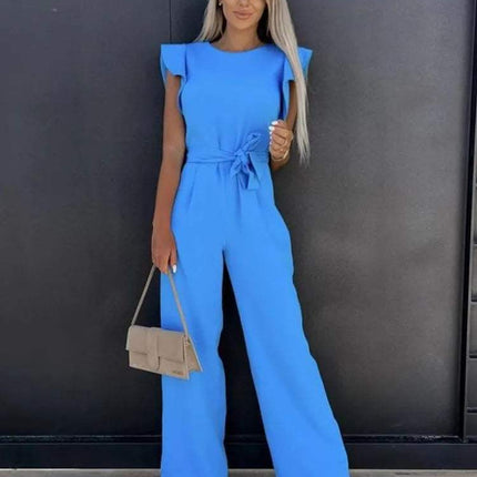 Peach™ | Elegante Jumpsuit met Ruches - Visconte