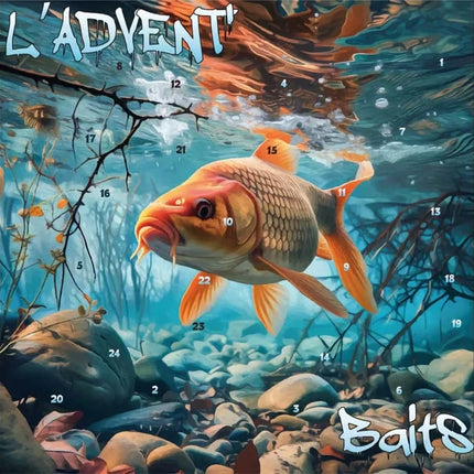 2024 Holiday Advent Calendar | 24 High-Quality Fishing Lures | Surprise Box for Freshwater & Saltwater | Ready-to-Use Lures | Perfect Gift for Anglers
