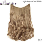 Light Brown Ash Blonde curly