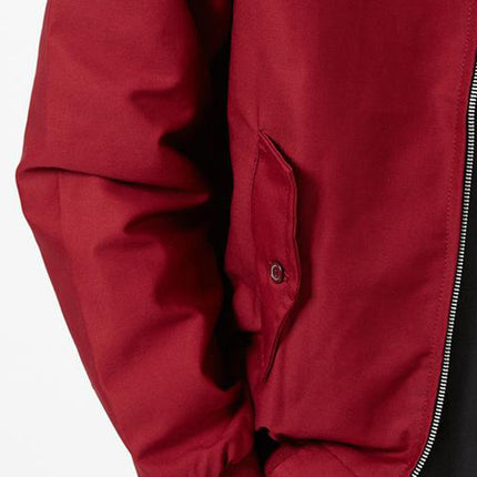 Ryder Men's Harrington Jacket | Tailored Stitching | Ribbed Cuffs & Hem | Premium Fabric | Multi-layered Lining | Folded Collar | Versatile Style | Formal & Casual Wear